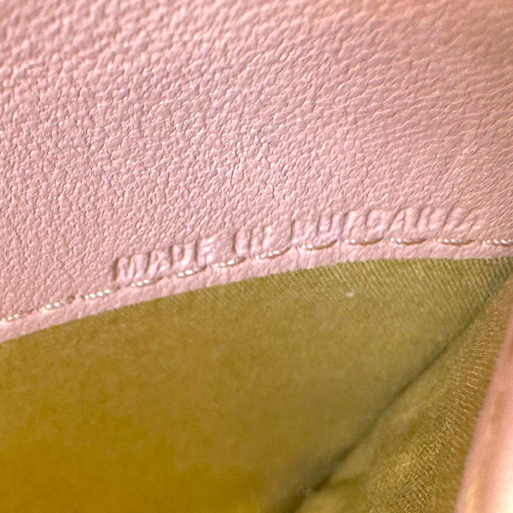 Chloé Continental Wallet Light Blush Pink Bow Zip Around Wallet Gold Hardware - Picture 13 of 16